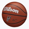 Wilson NBA Team Alliance San Antonio Spurs marrone basket dimensioni 7 3