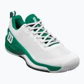 Scarpe da tennis da uomo Wilson Rush Pro 4.5 Clay bianco / bosforo / nero 8