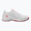 Wilson Rush Pro L Jr scarpe da tennis per bambini bianco/ bianco/ malva 9