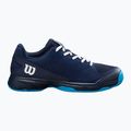 Wilson Rush Pro L Jr scarpe da tennis per bambini blu navy/bianco/blu atomico 9