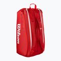 Wilson Super Tour Red 9PK borsa da tennis rossa 3