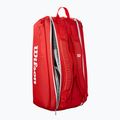 Wilson Super Tour Red 9PK borsa da tennis rossa 4