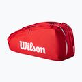 Wilson Super Tour Red 6PK borsa da tennis rossa 2