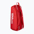 Wilson Super Tour Red 6PK borsa da tennis rossa 3