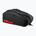 Borsa da tennis Wilson Clash V3 Super Tour nero/infrarossi