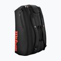 Borsa da tennis Wilson Clash V3 Super Tour nero/infrarossi 3