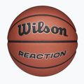 Pallone da basket Wilson Reaction Pro brown/silver misura 7