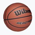 Pallone da basket Wilson Reaction Pro brown/silver misura 7 2