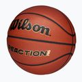 Pallone da basket Wilson Reaction Pro brown/gold misura 7 3