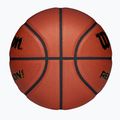 Pallone da basket Wilson Reaction Pro brown/gold misura 7 4