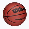 Pallone da basket Wilson Reaction brown misura 7 2