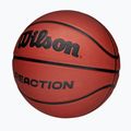 Pallone da basket Wilson Reaction brown misura 7 3