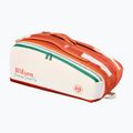 Borsa da tennis Wilson Roland Garros Super Tour 9Pk 2026 cream/clay/green