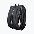 Borsa da padel Wilson Defy Padel black/gold 5