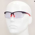Occhiali da sole UVEX Sportstyle 802 Small V viola rosa opaco/fumo 7