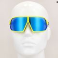 Occhiali da sole UVEX Sportstyle 237 giallo blu opaco/blu specchiato 7