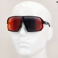 Occhiali da sole UVEX Sportstyle 237 nero opaco/rosso specchiato 7