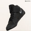 Scarpe da wrestling Nike Fury nero/argento metallico 9