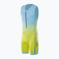 Body da triathlon da uomo Synergy Elite Sleeveless Trisuit mint/yellow