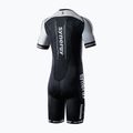 Body da triathlon da uomo Synergy Elite Short Sleeve Trisuit salt & pepper 2