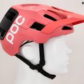 Casco da bicicletta POC Kortal Race MIPS ammolite coral/uranium black matt 8