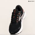 Brooks Adrenaline GTS 23 nero/rosso mandarino/argento scarpe da corsa da uomo 9