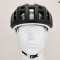 Casco da bicicletta POC Ventral Lite nero uranio/bianco idrogeno opaco 11