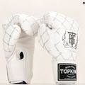 Guanti da boxe Top King Boxing Chain bianco/argento 8