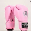 Top King Muay Thai Ultimate guanti da boxe rosa 6