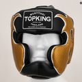 Casco da boxe Top King Empower nero/oro 8