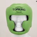 Casco da boxe Top King a copertura totale verde 8