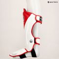 Top King Shin Guards protezioni per tibia e piede Blend bianco/rosso 8