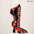 Protezioni per tibia e piede nere Top King Rose 7