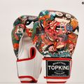 Guanti da boxe Top King Boxing Culture bianco/rosso TKBGCT-1C1 7