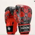Guanti da boxe Top King Boxing Dragon rosso/nero 6