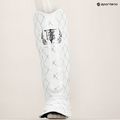 Protezioni per tibia e piede Top King Chain Semi Leather bianco/argento 8