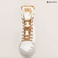 Stivali da boxe Venum Elite bianco/oro 20