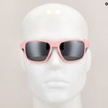 Occhiali da sole Julbo Shield M Spectron 4 rosa pastello lucido/grigio scuro 5