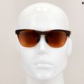 Occhiali da sole Oakley Frogskins Lite marrone opaco tartaruga/prizm marrone sfumato 9