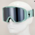 Occhiali da sci Sweet Protection Durden RIG Reflect obsidian/misty turquoise/misty trace 8