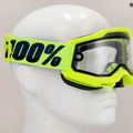 100% Accuri 2 Enduro MTB occhiali da ciclismo fluo/giallo/chiaro 7