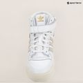Donne adidas Forum Bonega Mid scarpe cloud white/orbit grey/bliss 10