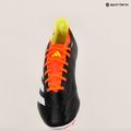 Scarpe da calcio adidas Predator League FG nucleo nero/bianco scuro/rosso solare 10