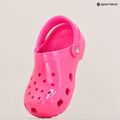 Crocs Classic Neon Highlighter Clog rosa crush infradito per bambini 16