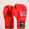 Guanti da boxe rossi Top King Muay Thai Pro 7