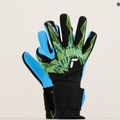 Guanti da portiere Reusch Pure Contact Aqua black/fluo lime/aqua 7