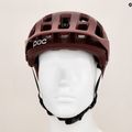 Casco da bici POC Tectal rosso granata opaco 7