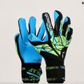 Guanti da portiere Reusch Attrakt Aqua nero/fluo lime/aqua 9