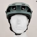 Casco bici MET Terranova verde salvia/nero opaco 9