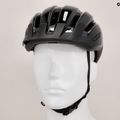 Casco da bicicletta MET Downtown nero lucido 8
